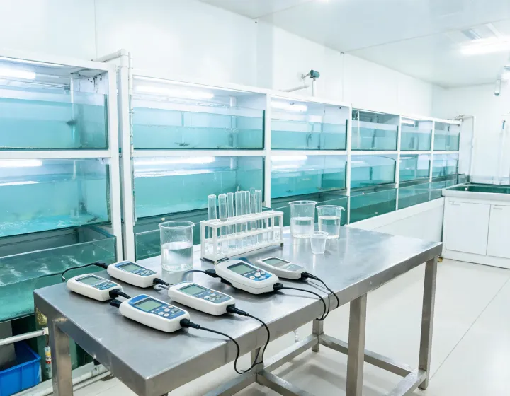 Aquaculture water testing reference