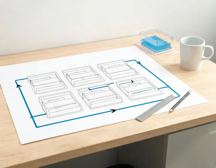 Water loop planning illustration